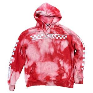 Justin Bieber Red Tour Men's M Sweatshirt Tie Dye Sweater Hoodie